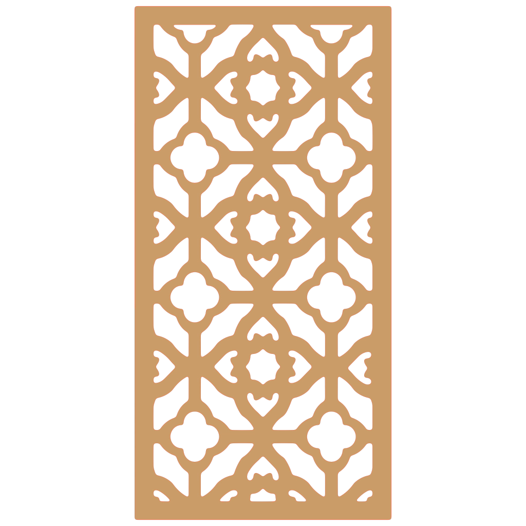 Composición mural con paneles geométricos modulares de diseño moderno