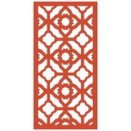 Composición mural con paneles geométricos modulares de diseño moderno