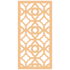 Composición mural con paneles geométricos modulares de diseño moderno