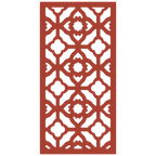 Composición mural con paneles geométricos modulares de diseño moderno