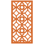 Composición mural con paneles geométricos modulares de diseño moderno