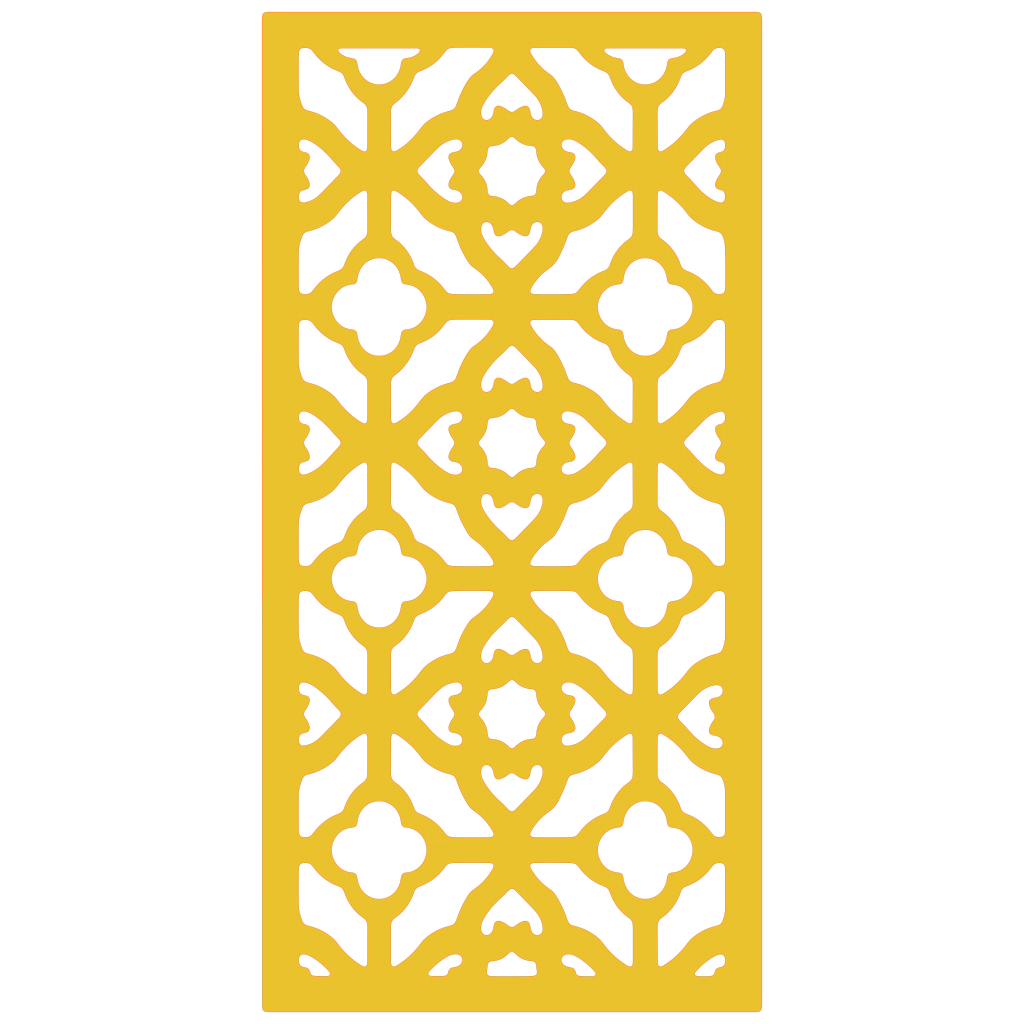 Composición mural con paneles geométricos modulares de diseño moderno