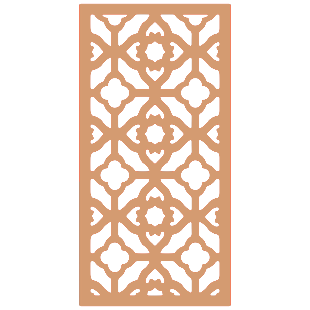 Composición mural con paneles geométricos modulares de diseño moderno