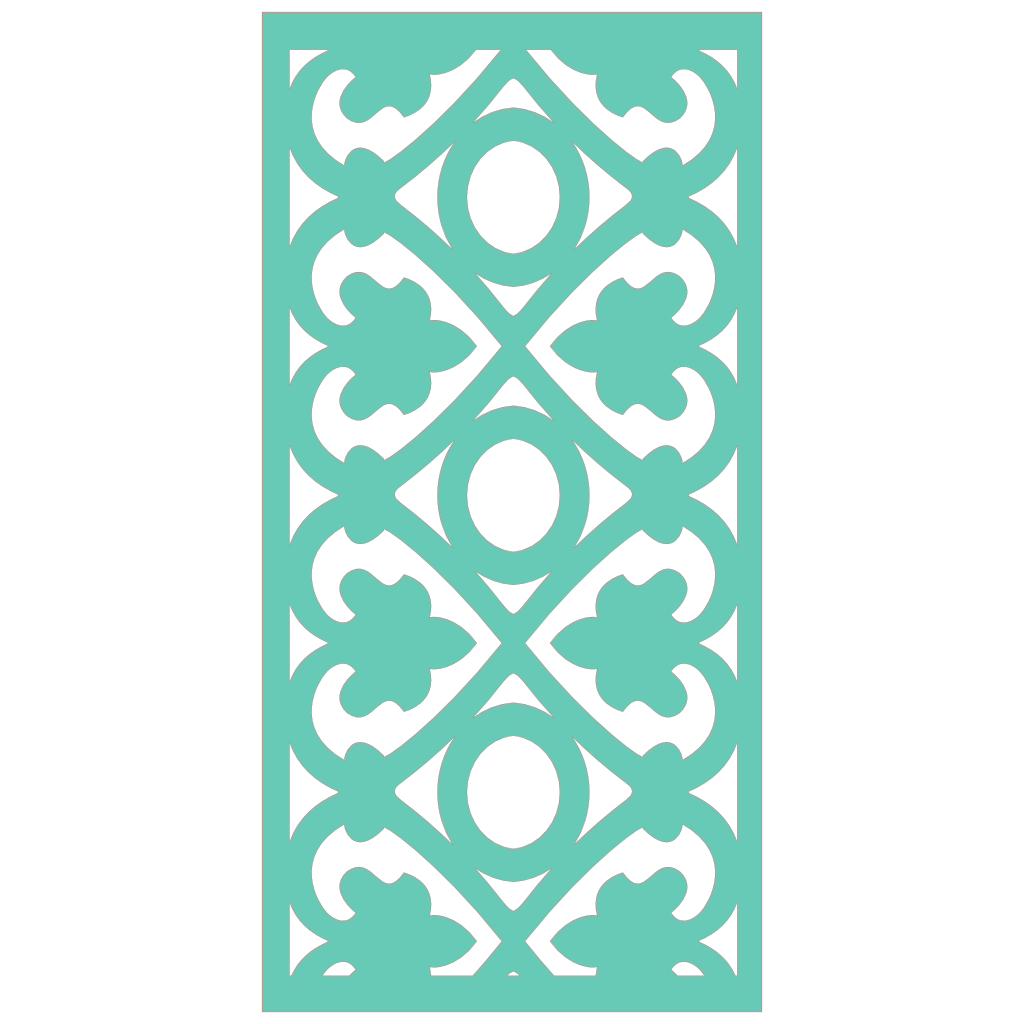 Detalle de panel ornamental geométrico con diseño modular en relieve