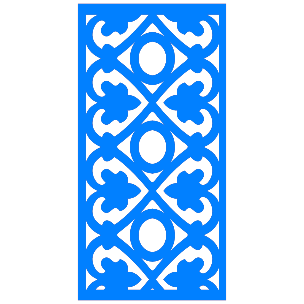 Detalle de panel ornamental geométrico con diseño modular en relieve