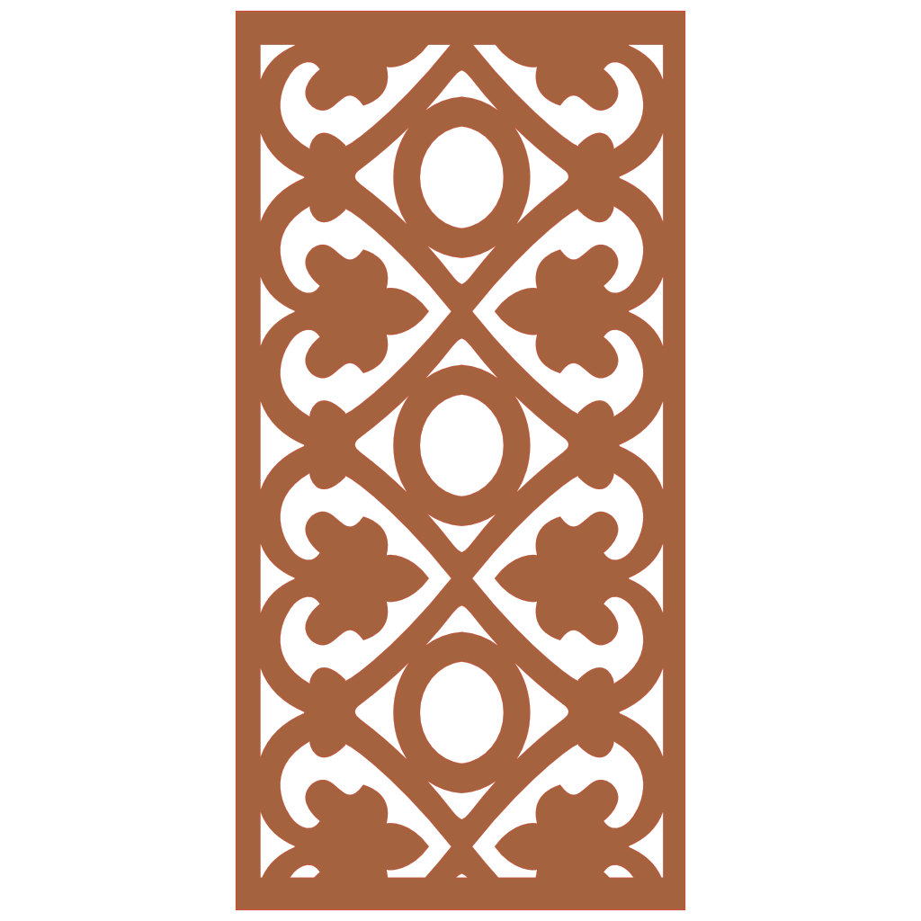 Detalle de panel ornamental geométrico con diseño modular en relieve