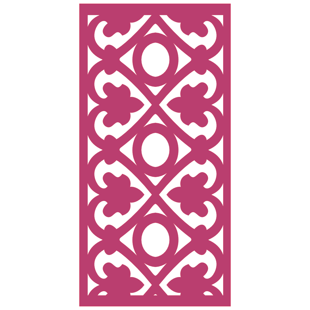 Detalle de panel ornamental geométrico con diseño modular en relieve