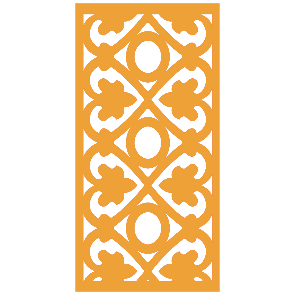 Detalle de panel ornamental geométrico con diseño modular en relieve