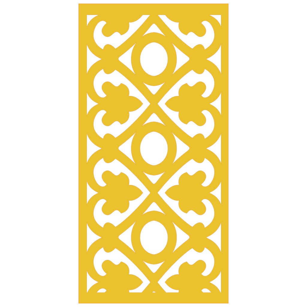 Detalle de panel ornamental geométrico con diseño modular en relieve