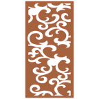 Composición mural con paneles geométricos modulares de diseño moderno