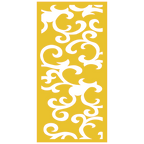 Composición mural con paneles geométricos modulares de diseño moderno