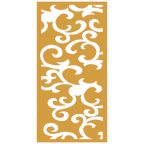 Composición mural con paneles geométricos modulares de diseño moderno