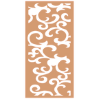 Composición mural con paneles geométricos modulares de diseño moderno