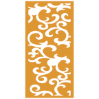 Composición mural con paneles geométricos modulares de diseño moderno