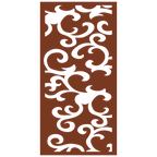 Composición mural con paneles geométricos modulares de diseño moderno