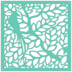 Decoración de pared moderna inspirada en la naturaleza, corte láser