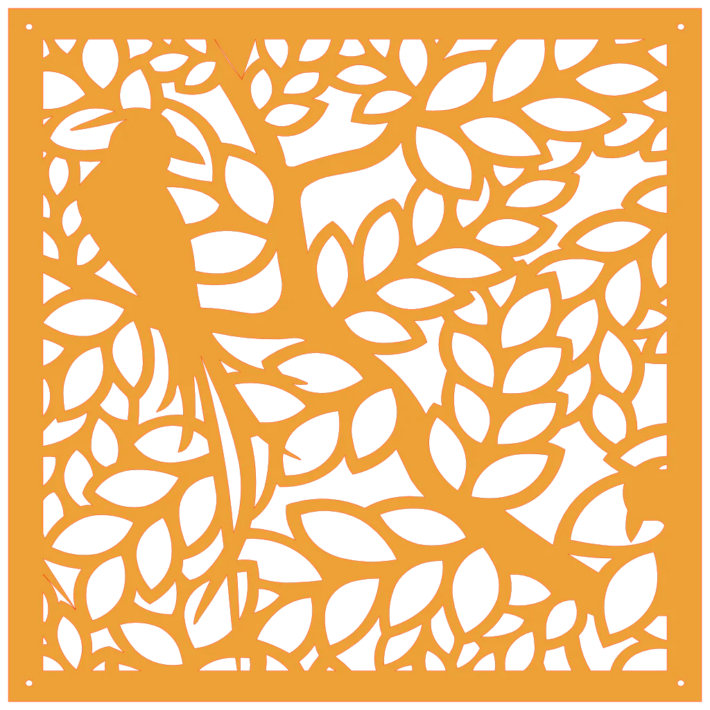 Panel decorativo orgánico para interiores modernos