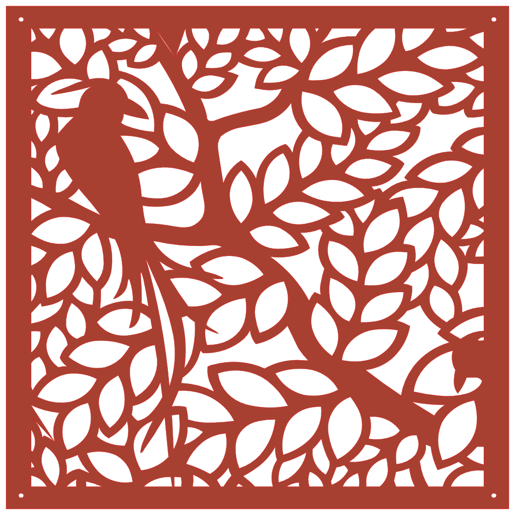 Panel decorativo orgánico para interiores modernos