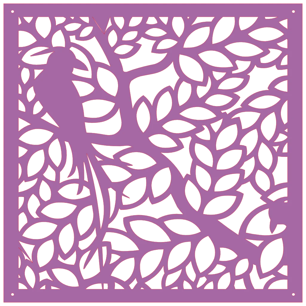 Panel decorativo orgánico para interiores modernos