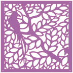Panel decorativo orgánico para interiores modernos