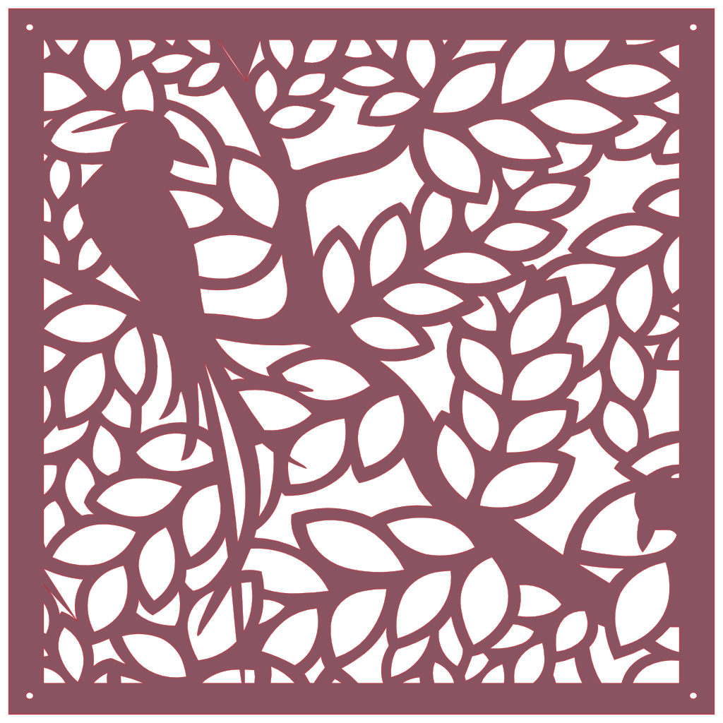 Panel decorativo orgánico para interiores modernos