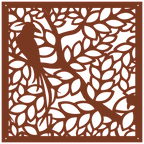 Panel decorativo orgánico para interiores modernos