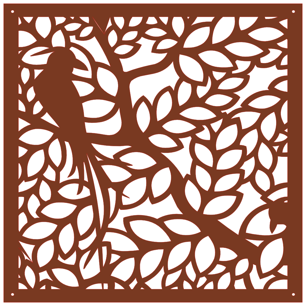 Panel decorativo orgánico para interiores modernos