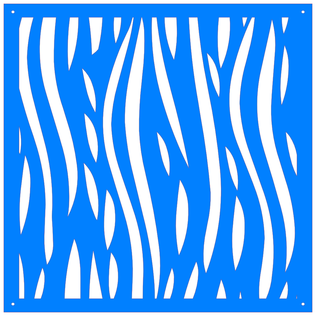 Diseño geométrico abstracto en panel decorativo de pared