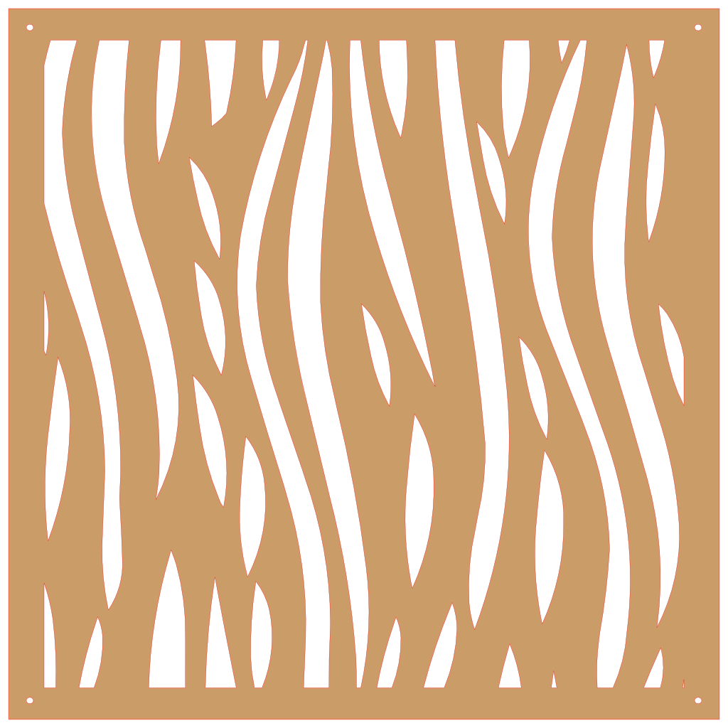 Diseño geométrico abstracto en panel decorativo de pared