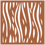 Diseño geométrico abstracto en panel decorativo de pared