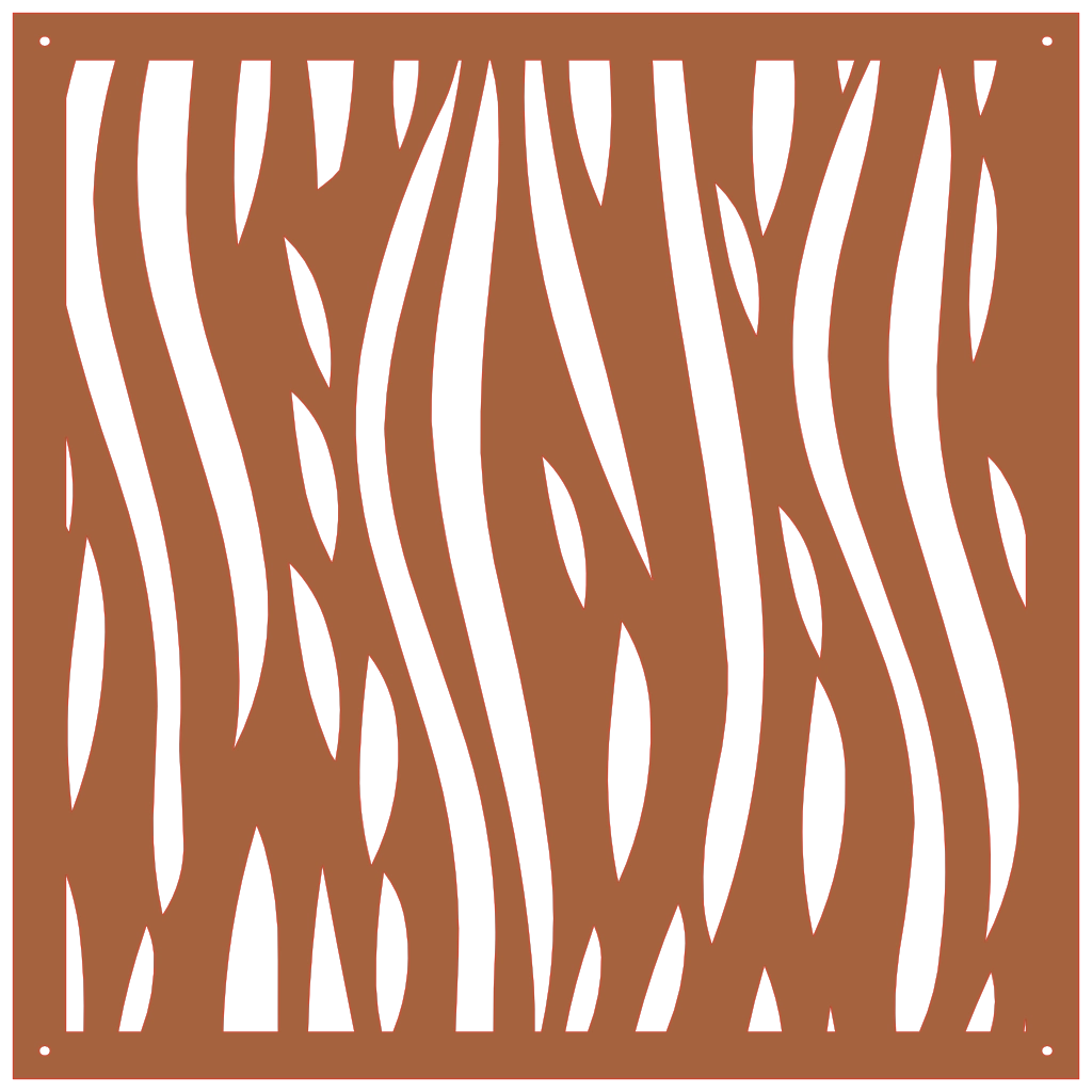 Diseño geométrico abstracto en panel decorativo de pared