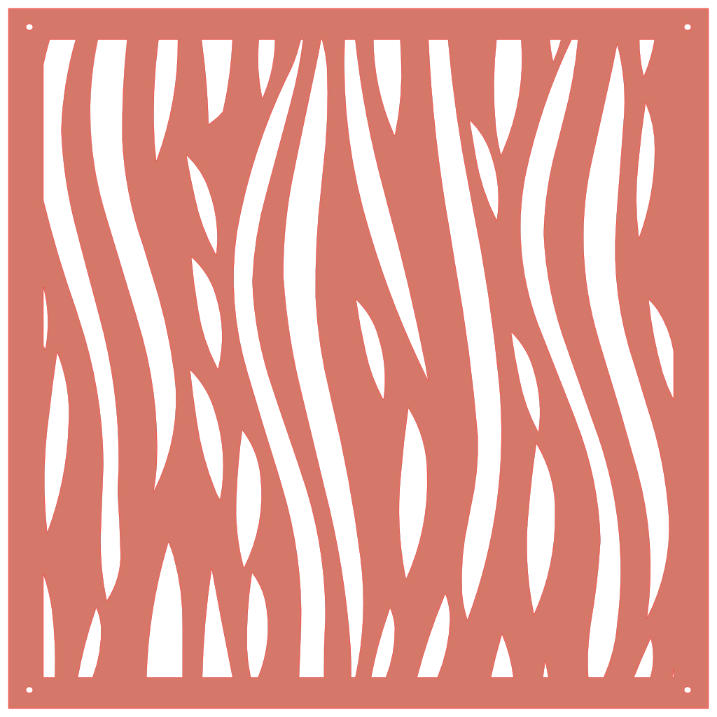 Diseño geométrico abstracto en panel decorativo de pared