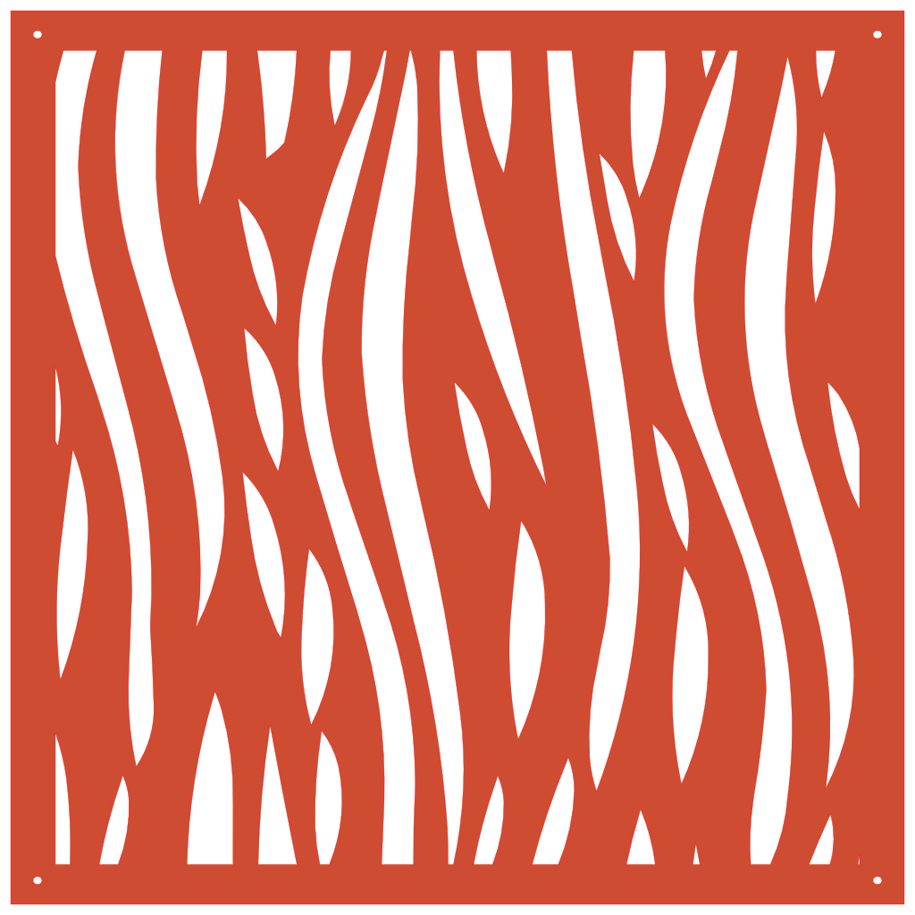 Diseño geométrico abstracto en panel decorativo de pared