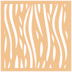 Diseño geométrico abstracto en panel decorativo de pared