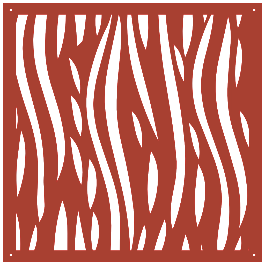 Diseño geométrico abstracto en panel decorativo de pared