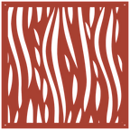 Diseño geométrico abstracto en panel decorativo de pared