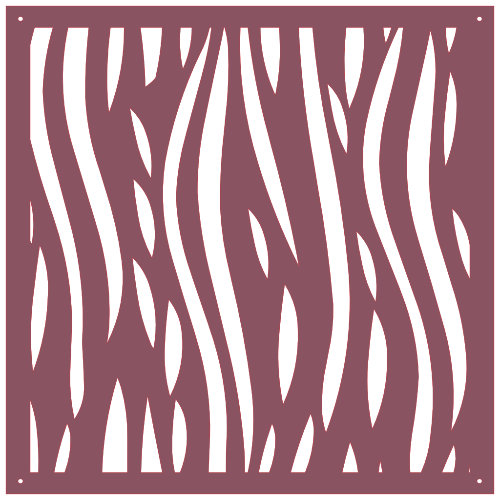 Diseño geométrico abstracto en panel decorativo de pared