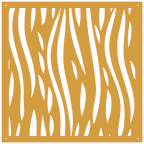 Diseño geométrico abstracto en panel decorativo de pared