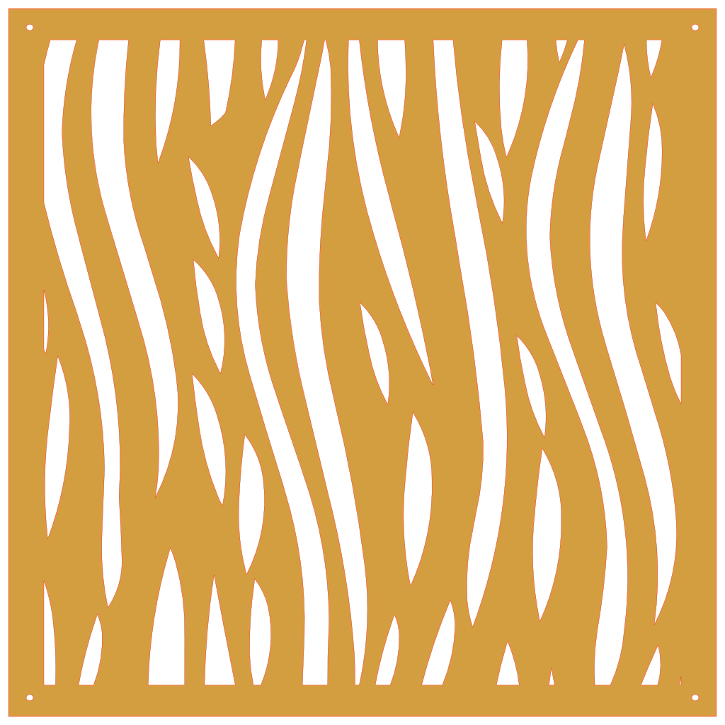 Diseño geométrico abstracto en panel decorativo de pared