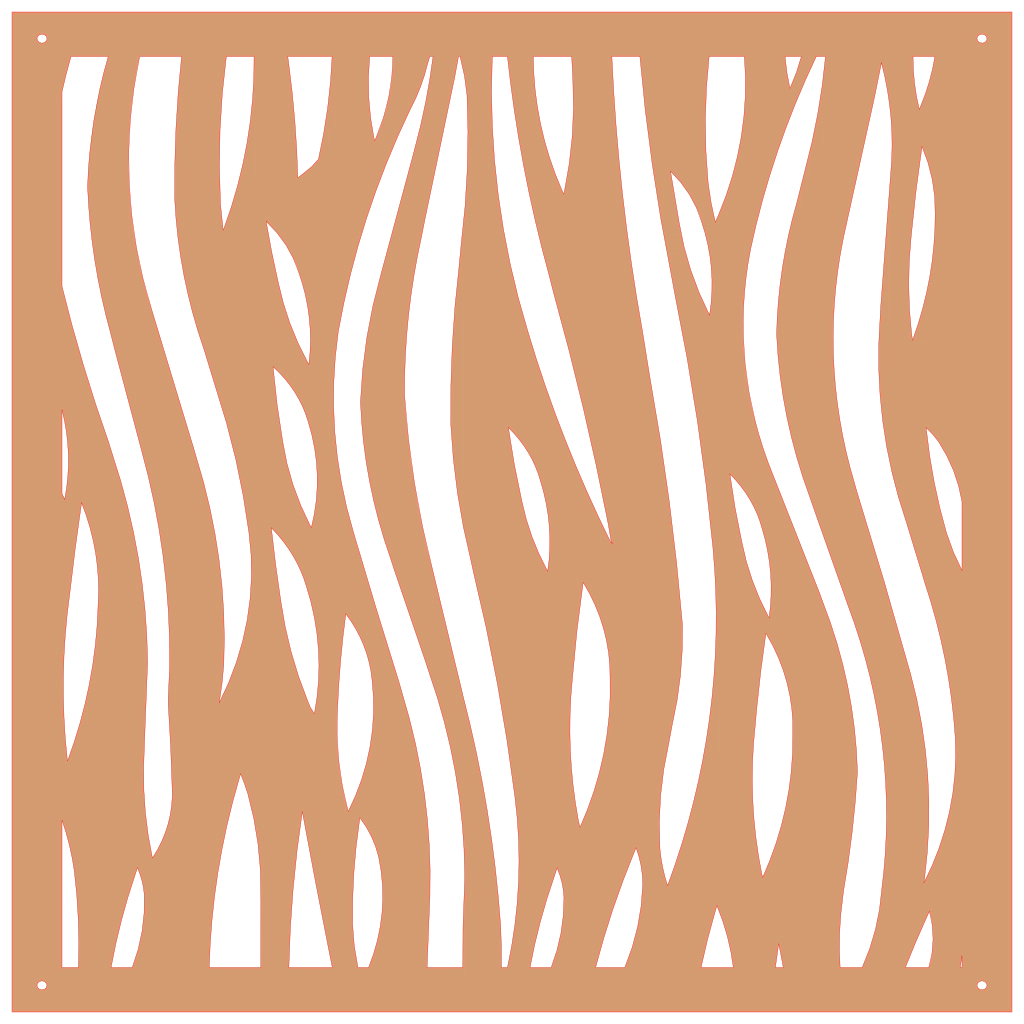 Diseño geométrico abstracto en panel decorativo de pared