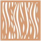 Diseño geométrico abstracto en panel decorativo de pared