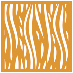 Diseño geométrico abstracto en panel decorativo de pared