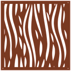 Diseño geométrico abstracto en panel decorativo de pared