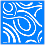 Panel ornamental geométrico para decoración interior