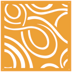 Panel ornamental geométrico para decoración interior