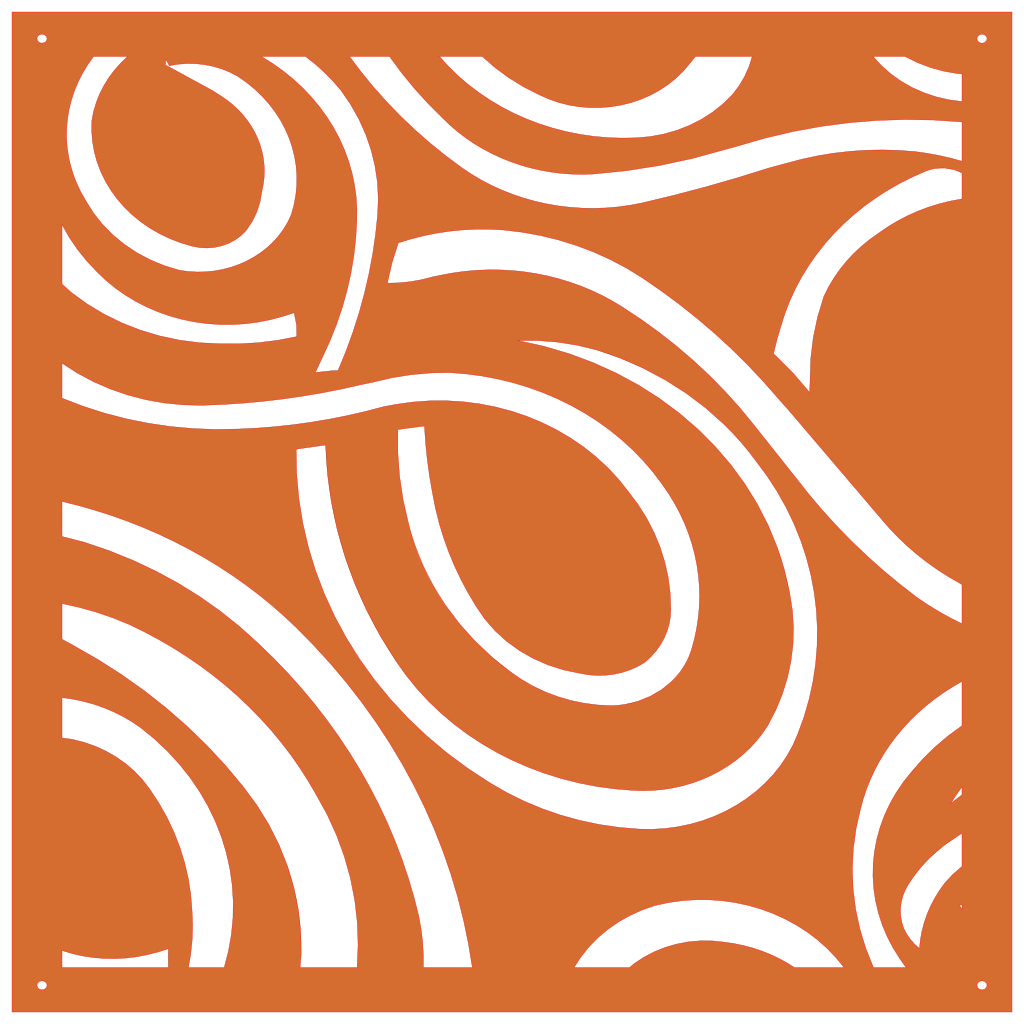 Detalle de panel decorativo geométrico de diseño moderno