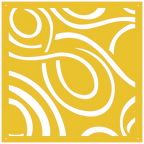 Panel ornamental geométrico para decoración interior