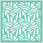 Panel ornamental geométrico para decoración interior