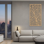 Revestimiento mural con panel ornamental naturalezas 