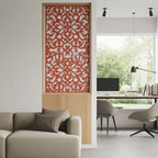 Revestimiento mural con panel ornamental geométrico moderno